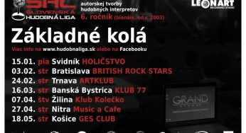 Slovenská hudobná liga vyráža za kapelami do klubov