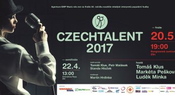 SÚBOJ o NAJVÄČŠÍ ČESKÝ HUDOBNÝ TALENT sa uskutoční 20. mája v Zlíne. 22. ročník CZECHTALENTu pozná finalistov.