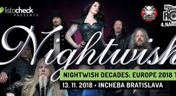 NIGHTWISH OSLÁVI 20 ROKOV NA SCÉNE AJ NA SLOVENSKU, DO BRATISLAVY PRINESIE MEGAŠOU A NAJVÄČŠIE HITY