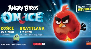 Svetová šou Angry Birds on Ice prichádza do Bratislavy a Košíc!