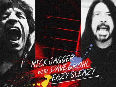 Mick Jagger a Dave Grohl