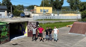 Garáž z Pohody bude dva mesiace slúžiť mladým v trenčianskom skateparku, jej dvere v sobotu otvorí vystúpenie rapera Gleba a kapiel Fraktúra, Cherry Street a Fyasco
