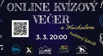 Chceš vyhrať lístky na Festival Skaly, Vrbovské Vetry, či FestDobré Moravany? Zapoj sa do hudobného online kvízu, už túto nedeľu.