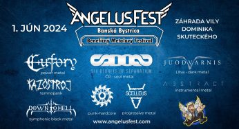 Benefičný Angelus Fest predstavil nové miesto konania a kompletnú zostavu kapiel 4. ročníka
