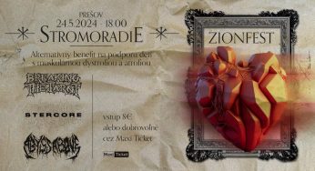 Benefičný festival Zion Fest v hudobnom klube Stromoradie