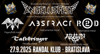 Bratislavský benefičný Angelus oslávi 30 rokov kapely Abstract – zahrajú aj Rust2Dust a Arawn